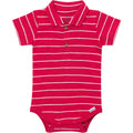 Baby Boys Red Stripes Polo Bodysuit Onesies Bodysuits Gerber®