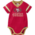 Baby Boys 49ers Short Sleeve Jersey Bodysuit NFL NFL