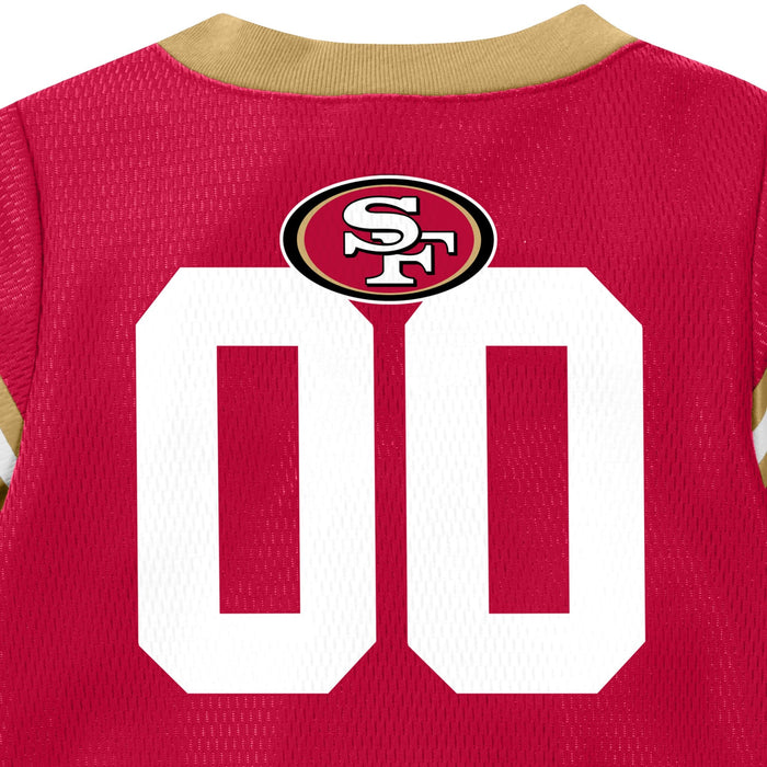 Baby Boys 49ers Short Sleeve Jersey Bodysuit NFL NFL