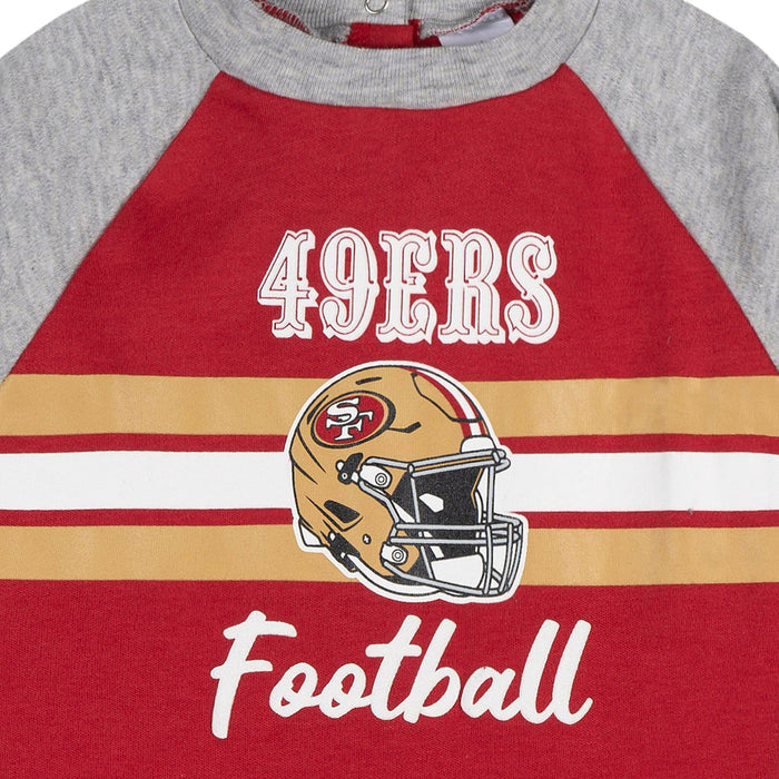 Baby Boys 49Ers Footed Pajamas Sleepwear NFL