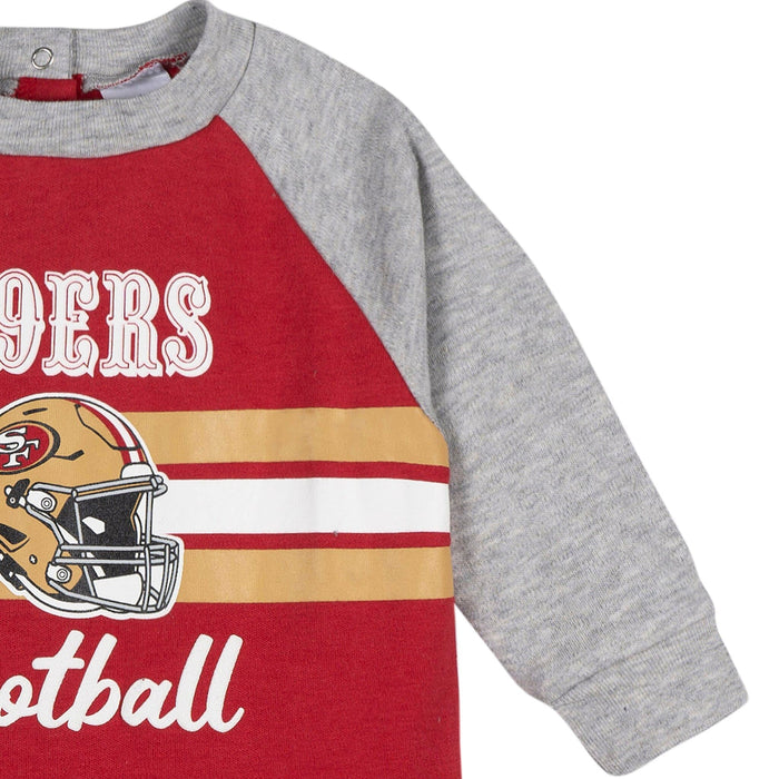Baby Boys 49Ers Footed Pajamas Sleepwear NFL