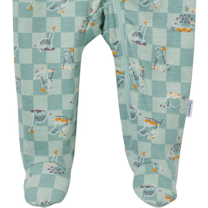 Baby Boys Skateboard Dinos Sleep 'N Play Sleepwear Gerber®