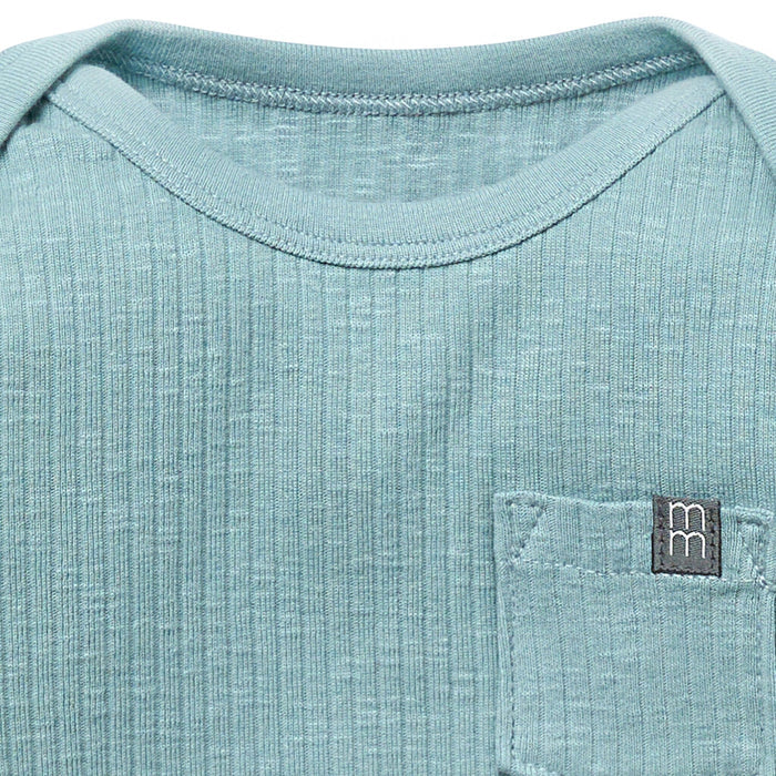 Baby Boys Md Teal Long Sleeve Bodysuit Tops Modern Moments™ by Gerber®
