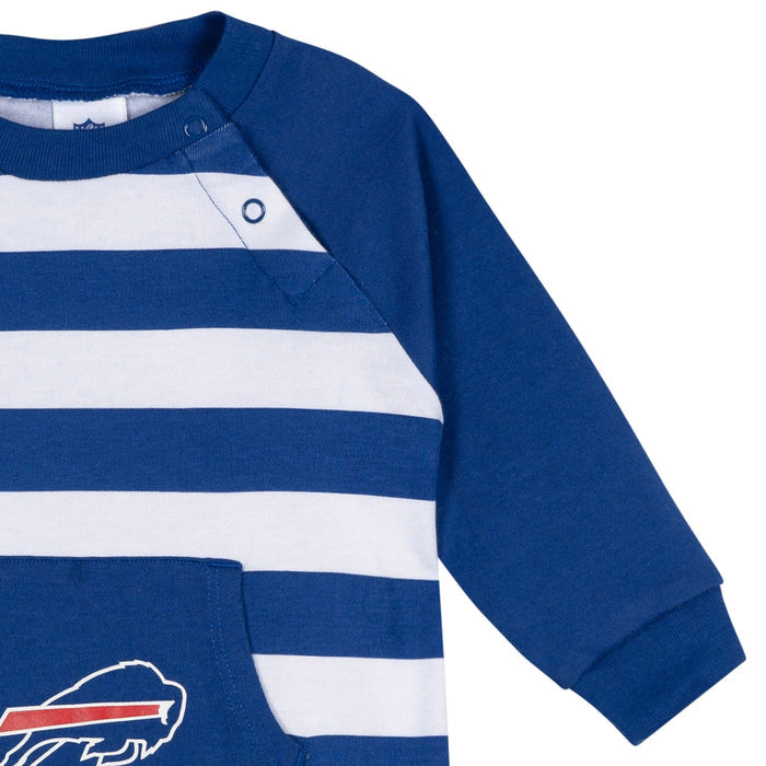 Baby Buffalo Bills Football Romper with Pocket NFL NFL