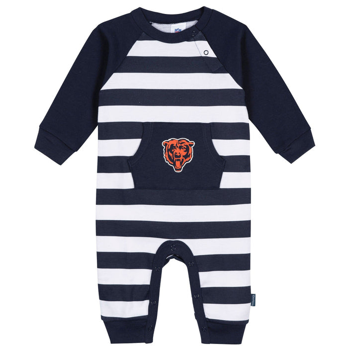 Baby Chicago Bears Football Romper with Pocket NFL NFL