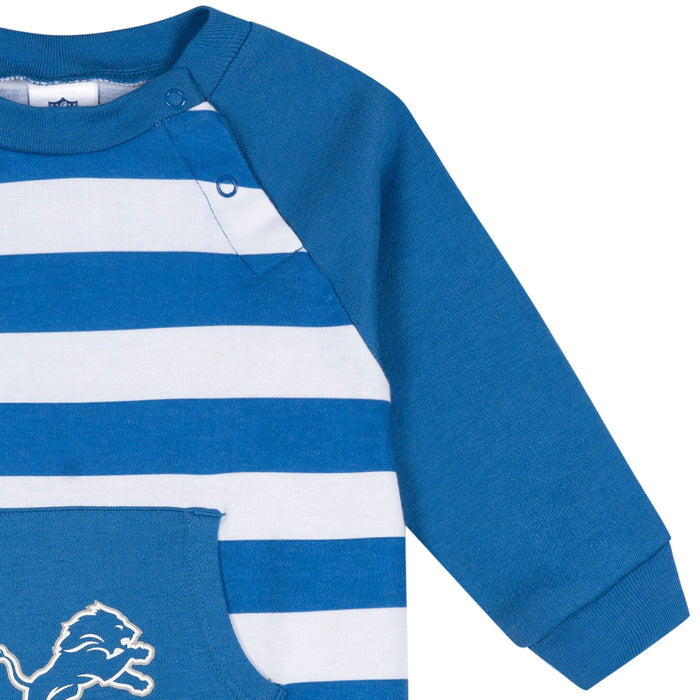 Baby Detroit Lions Football Romper with Pocket NFL NFL