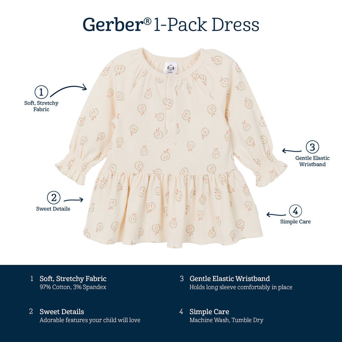 Baby Girls Apples Dress