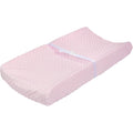 Baby Girls Dotted Light Pink Changing Pad Cover-Gerber Childrenswear