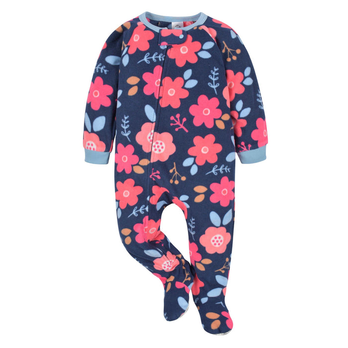 Baby Girls Floral Blanket Sleeper Gerber®