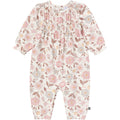 Baby Girls Flower Blossoms Smocked Long Leg Romper Rompers Modern Moments™ by Gerber®