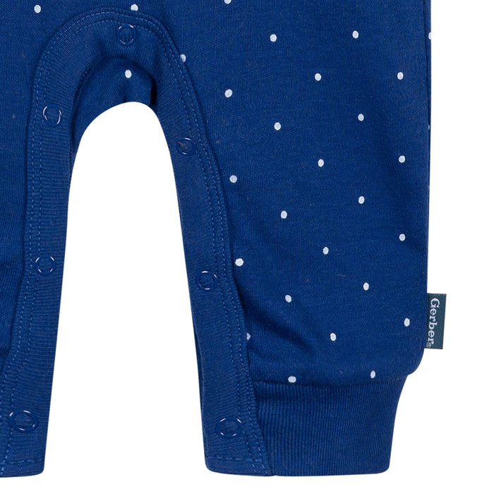 Baby Girls New York Giants Footless Pajamas Sleepwear NFL