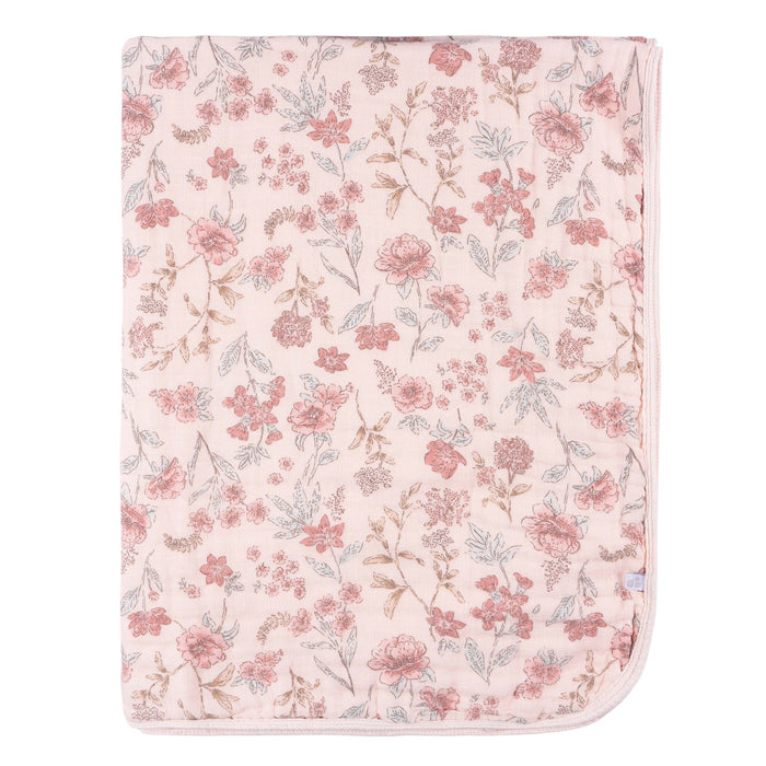 Baby Girls Pink Blanket Blankets Gerber®