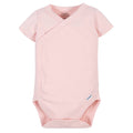 Baby Girls Pink Kimono Onesie