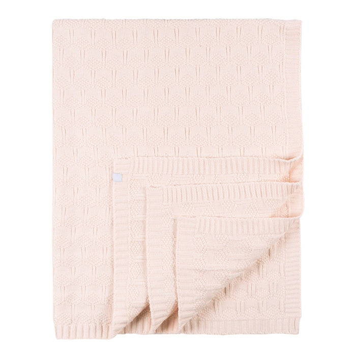 Baby Girls Pink Sweater Knit Blanket Blankets Gerber®