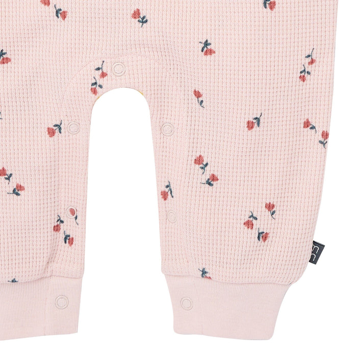 Baby Girls Pink Blush Tulip Long Leg Slouch Romper Rompers Gerber®