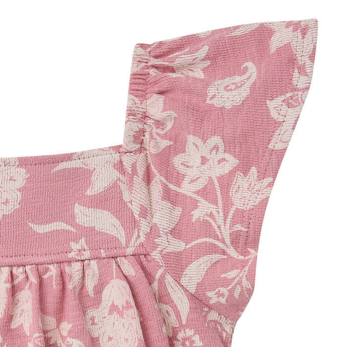 Baby Girls Rose Paisley Bubble Romper Rompers Modern Moments™ by Gerber®