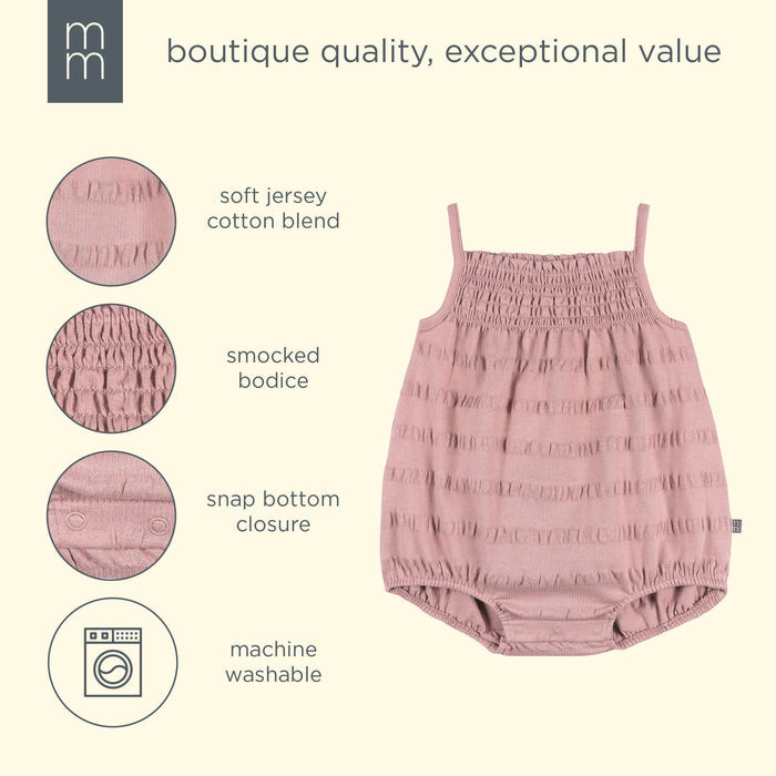 Baby Girls Woodrose Bubble Romper rompers modern moments™ by Gerber®