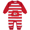 Baby Kansas City Chiefs Football Romper with Pocket NFL NFL