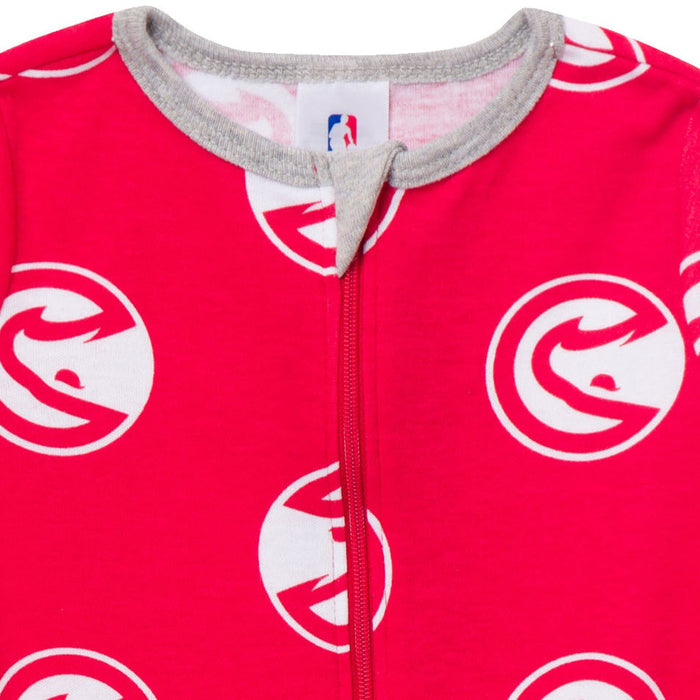 Baby Neutral Atlanta Hawks Sleep 'N Play Sleepwear Gerber®