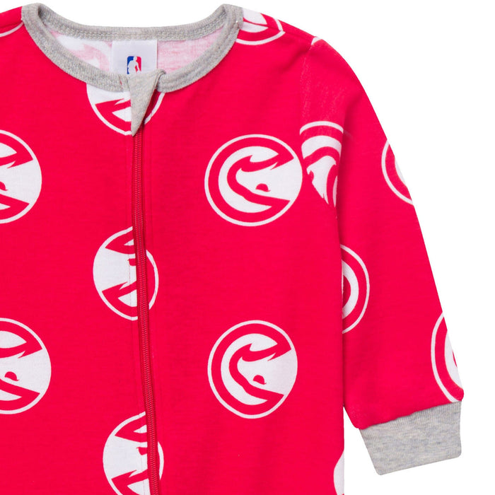 Baby Neutral Atlanta Hawks Sleep 'N Play Sleepwear Gerber®
