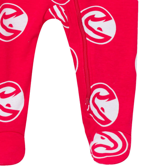 Baby Neutral Atlanta Hawks Sleep 'N Play Sleepwear Gerber®