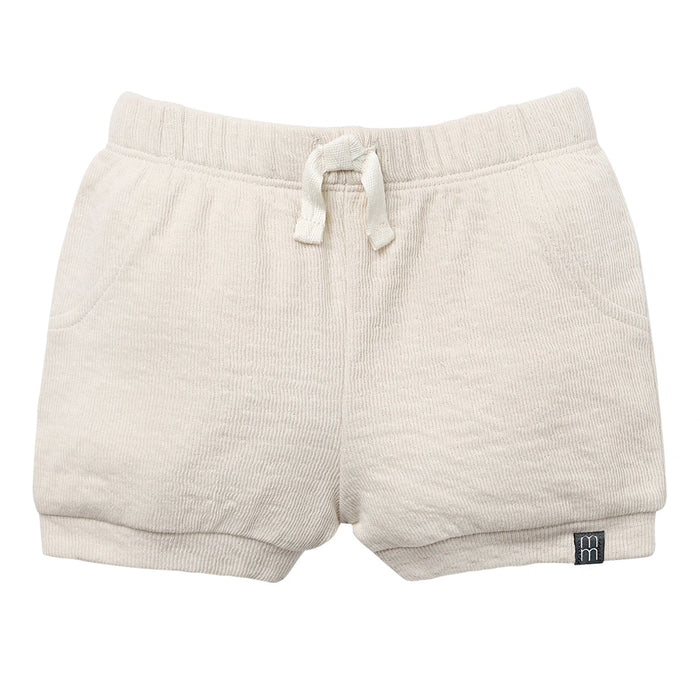 Baby Neutral Beige Cuffed Shorts Pants & Bottoms Modern Moments™ by Gerber®