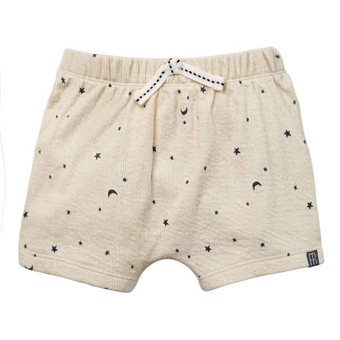 Baby Neutral Lt Beige Moon Stars Harem Shorts Pants & Bottoms Modern Moments™ by Gerber®