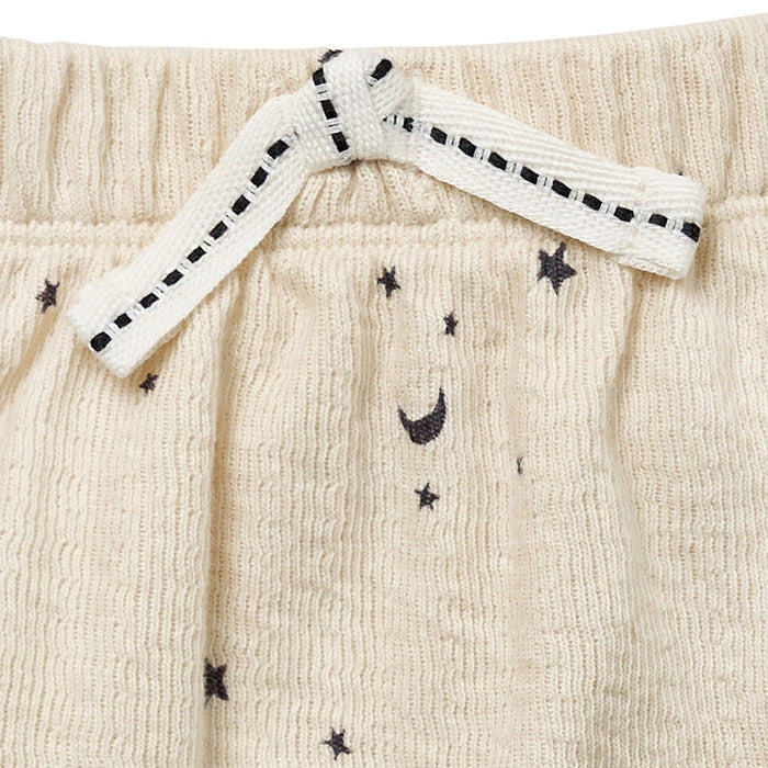 Baby Neutral Lt Beige Moon Stars Harem Shorts Pants & Bottoms Modern Moments™ by Gerber®