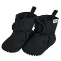 Baby Boys Black Soft Booties