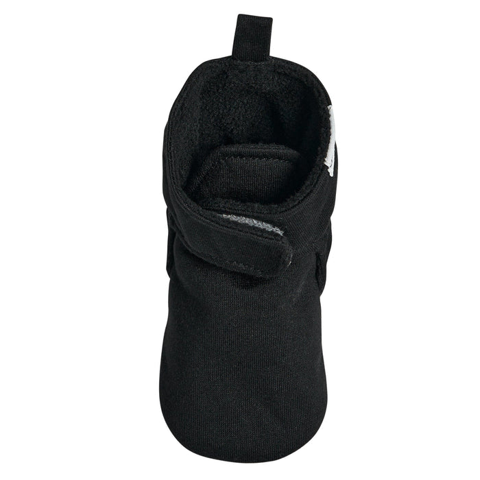 Baby Boys Black Soft Booties