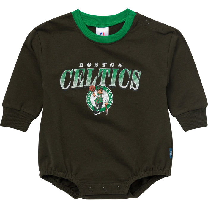 Baby Neutral Boston Celtics Sweatshirt Bubble Romper Rompers Gerber®