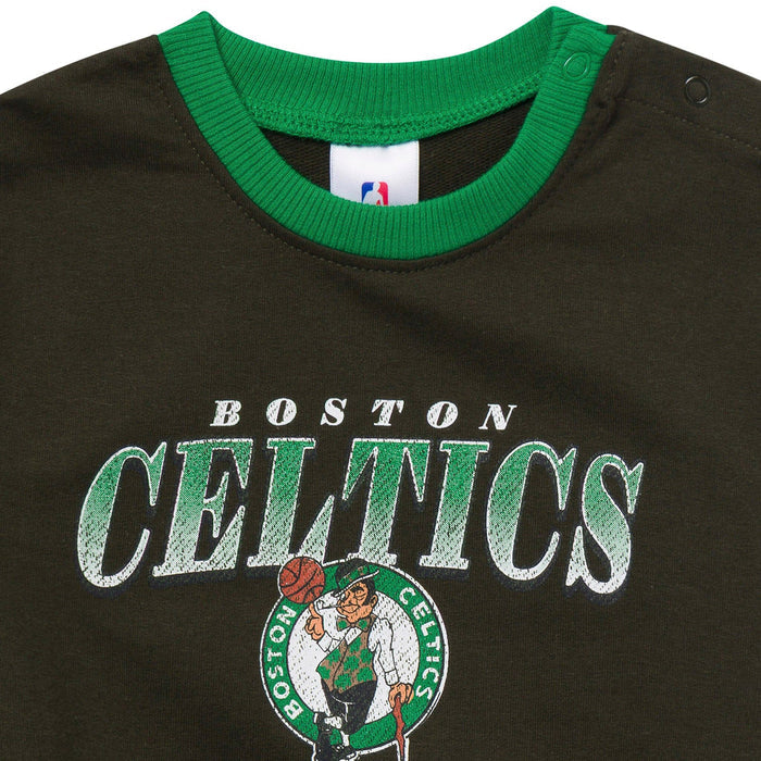 Baby Neutral Boston Celtics Sweatshirt Bubble Romper Rompers Gerber®