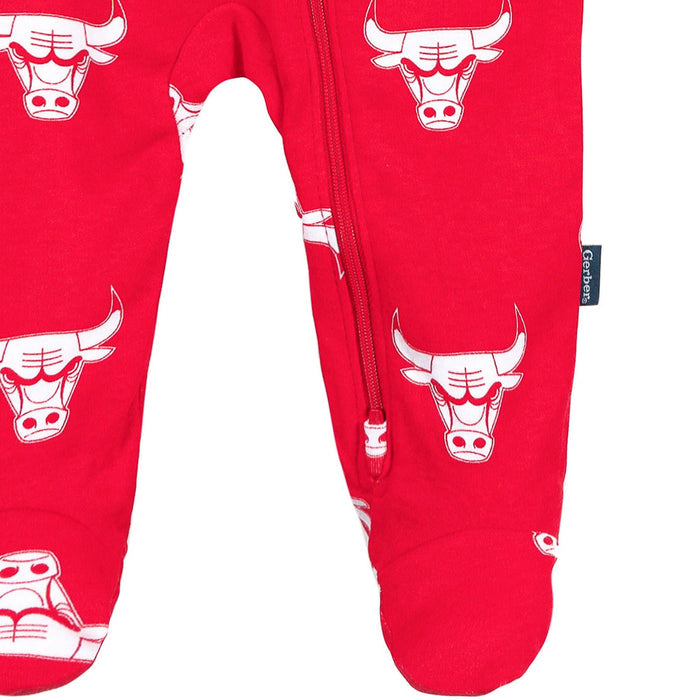 Baby Neutral Chicago Bulls Sleep 'N Play Sleepwear Gerber®