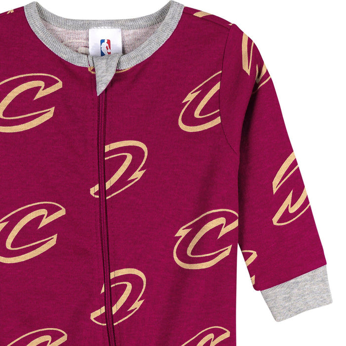 Baby Neutral Cleveland Cavaliers Sleep 'N Play Sleepwear Gerber®
