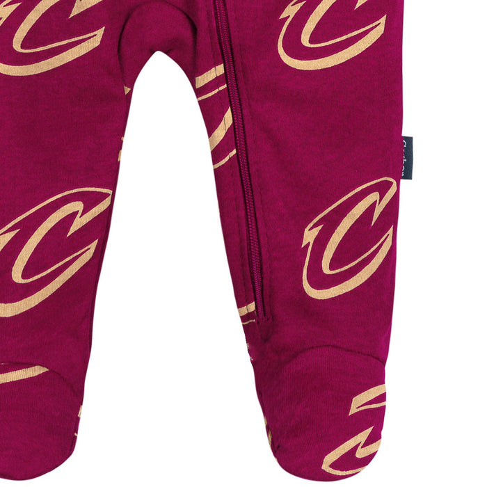 Baby Neutral Cleveland Cavaliers Sleep 'N Play Sleepwear Gerber®