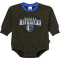 Baby Neutral Dallas Mavericks Sweatshirt Bubble Romper Rompers Gerber®
