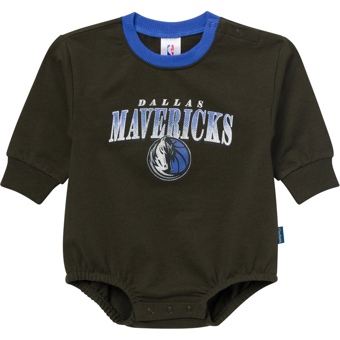 Baby Neutral Dallas Mavericks Sweatshirt Bubble Romper Rompers Gerber®