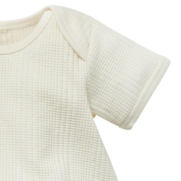 Baby Neutral Ivory Dumpling Romper Rompers Modern Moments™ by Gerber®