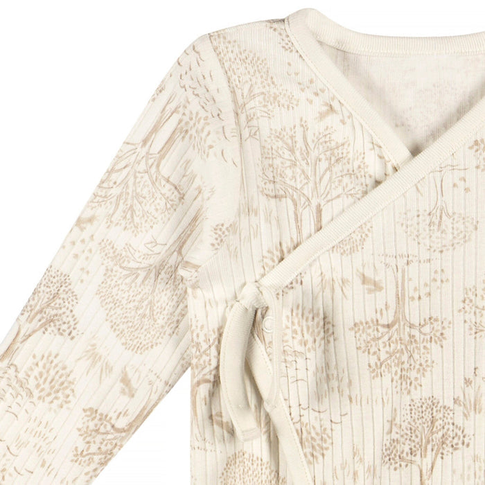 Baby Neutral Ivory Print Sleep 'N Play Sleepwear Gerber®