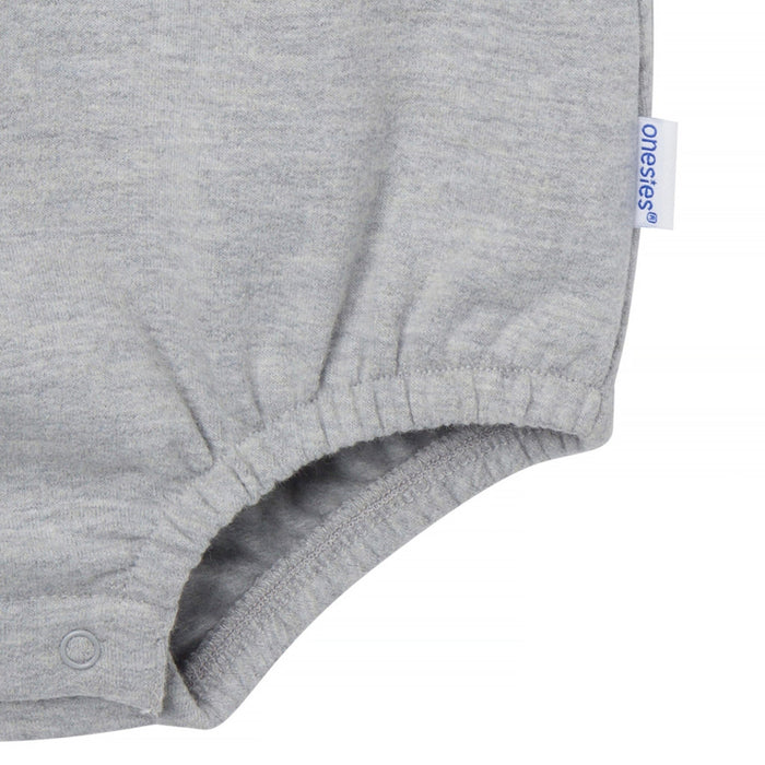 Baby Neutral Little and Loud Sweatshirt Bubble Romper rompers Gerber®