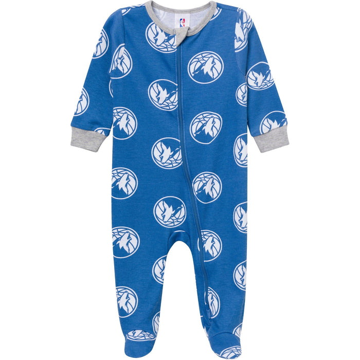 Baby Neutral Minnesota Timberwolves Sleep 'N Play Sleepwear Gerber®