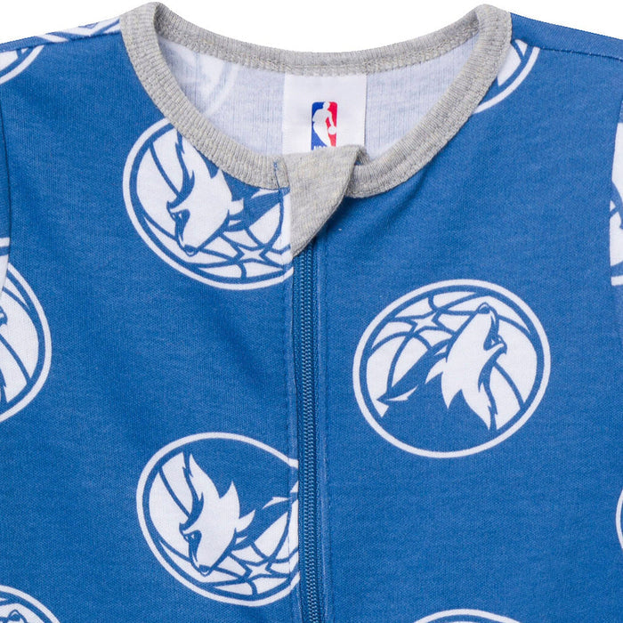 Baby Neutral Minnesota Timberwolves Sleep 'N Play Sleepwear Gerber®