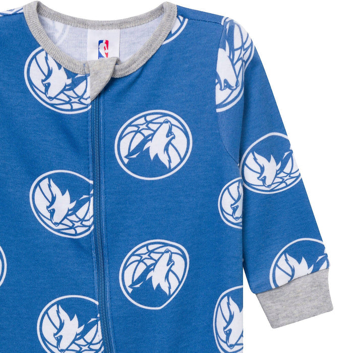 Baby Neutral Minnesota Timberwolves Sleep 'N Play Sleepwear Gerber®