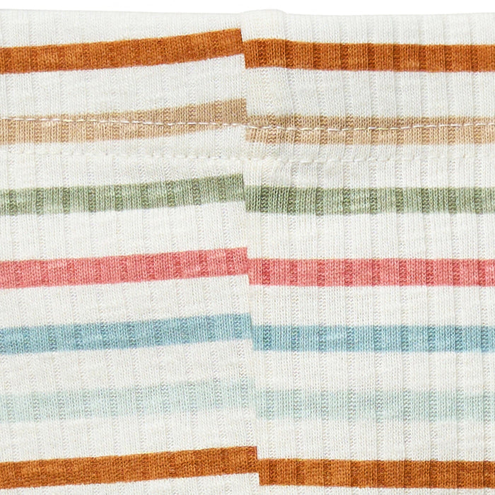Baby Neutral Ivory Multi-Stripe Legging Pants & Bottoms Modern Moments™ by Gerber®