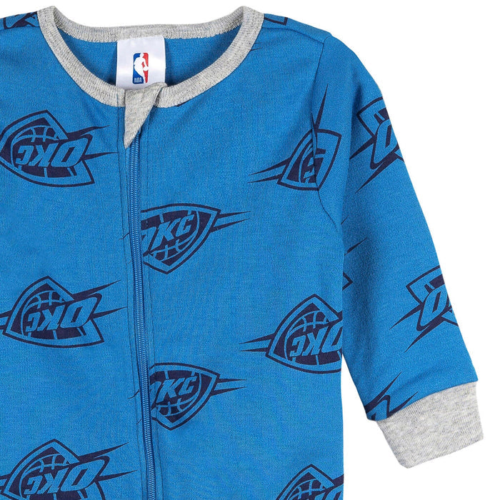 Baby Neutral Oklahoma City Thunder Sleep 'N Play Sleepwear Gerber®