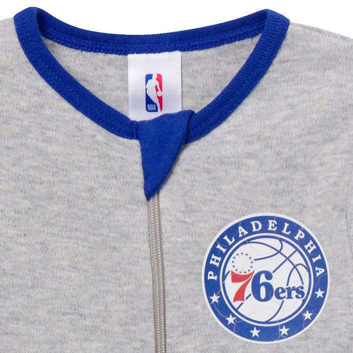 Baby Neutral Philadelphia Sixers Footless Pajamas Sleepwear Gerber®