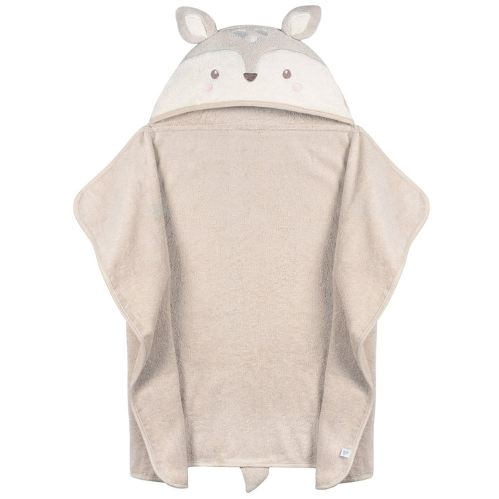 Baby Neutral Tan Baby Deer Character Towel Bath Gerber®