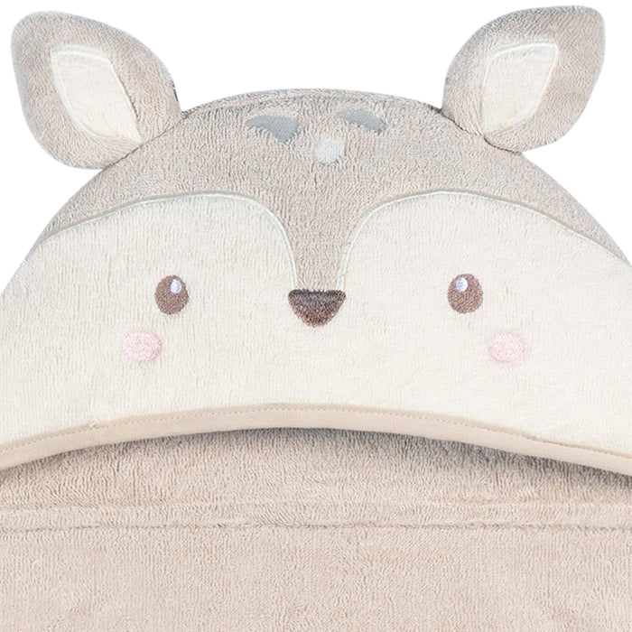 Baby Neutral Tan Baby Deer Character Towel Bath Gerber®