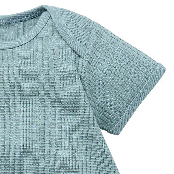 Baby Boys Md Teal Dumpling Romper Rompers Modern Moments™ by Gerber®