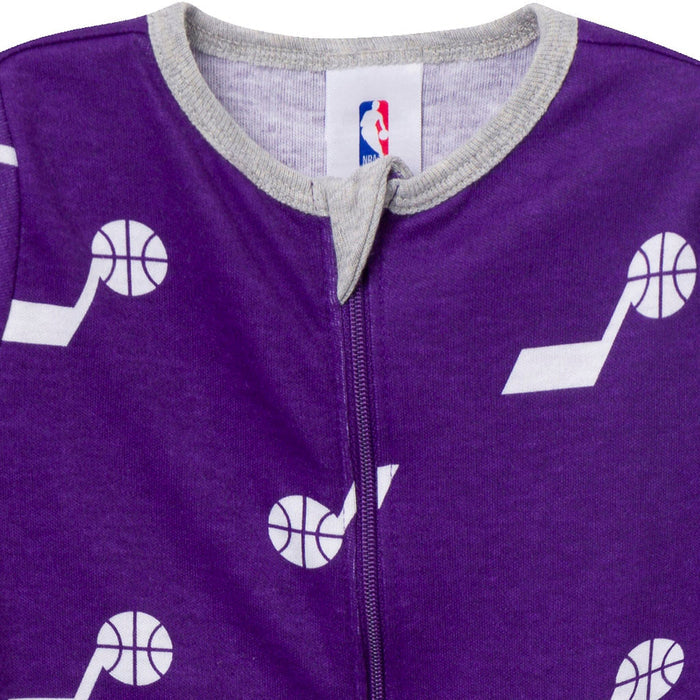 Baby Neutral Utah Jazz Sleep 'N Play Sleepwear Gerber®